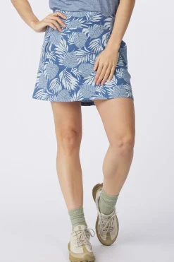 Fashion Sherpa Skort Neha Skort Seaport Blue Bhodi Leaf