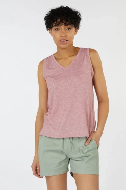 Top Asha V-Neck Tank Top-Sherpa Outlet