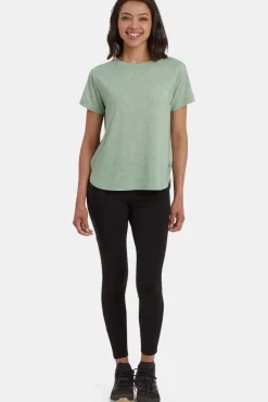 Discount Sherpa T-Shirt Asha Crew Tee Thyme