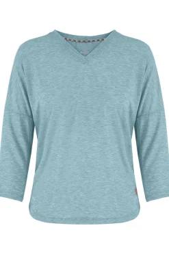 Online Sherpa T-Shirt Asha V-Neck 3/4 Sleeve Hydra