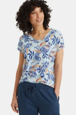 T-Shirt Neha V-Neck Tee-Sherpa Outlet