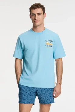 T-Shirt Finn Relaxed Sketched Island-Shiwi New