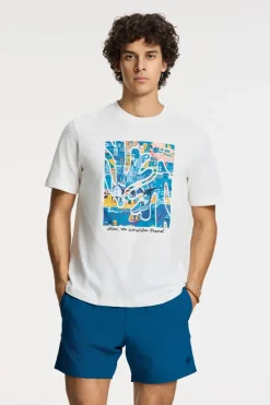 T-Shirt Liam Regular Island Block-Shiwi Discount