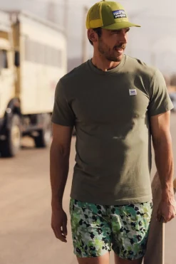 Fashion Shiwi Zwemshort Nick Quick Dry 6 Inch Digital Camo Green Digital Camo