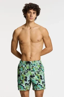 Fashion Shiwi Zwemshort Nick Quick Dry 6 Inch Digital Camo Green Digital Camo