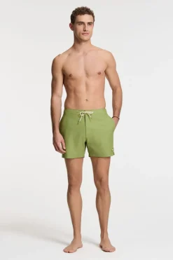 New Shiwi Zwemshort Owen 5 Inch Solid Green Fern