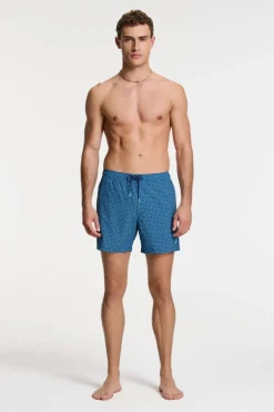 Hot Shiwi Zwemshort Scott Stretch 6 Inch Batik Tile Blue Navy Batik Tile