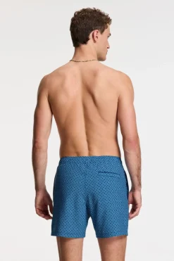 Hot Shiwi Zwemshort Scott Stretch 6 Inch Batik Tile Blue Navy Batik Tile