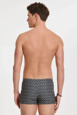 Outlet Shiwi Zwemshort Sven Wavy Coral Black Wavy Coral