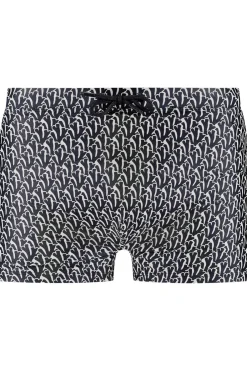 Outlet Shiwi Zwemshort Sven Wavy Coral Black Wavy Coral