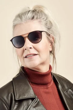 Fashion Sinner Zonnebril Carmel dark brown/dark green