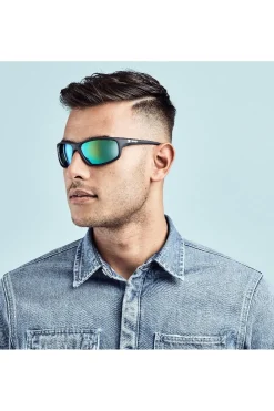 Outlet Sinner Zonnebril Fonds Matte Dark Blue/Green