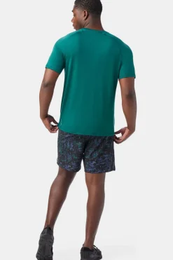 Clearance Smartwool T-Shirt Active Ultralite Ss Evergreen