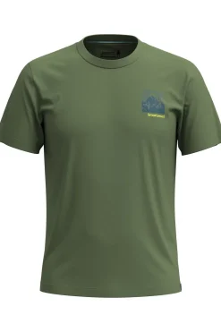 Online Smartwool T-Shirt Forest Finds Ss Fern Green