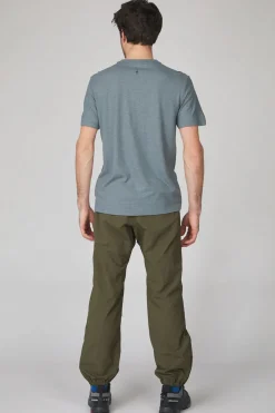 Online Smartwool T-Shirt Gone Camping Ss Pewter Blue