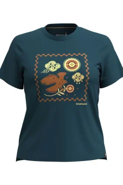 Online Smartwool T-Shirt Guardian Of The Skies Ss Twilight Blue