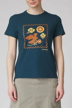 Online Smartwool T-Shirt Guardian Of The Skies Ss Twilight Blue