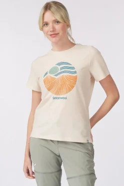 Sale Smartwool T-Shirt Horizon View Ss Almond