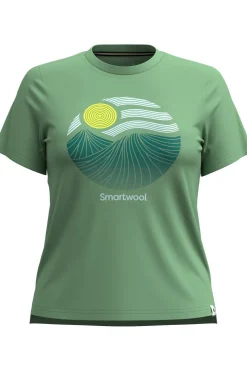 Online Smartwool T-Shirt Horizon View Ss Honey Dew