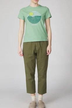 Online Smartwool T-Shirt Horizon View Ss Honey Dew