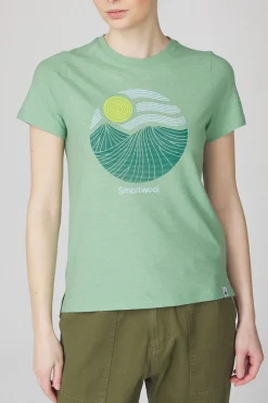 Online Smartwool T-Shirt Horizon View Ss Honey Dew