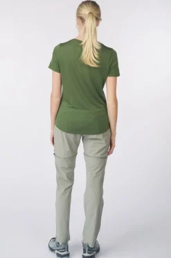Sale Smartwool T-Shirt Merino 120 V-Neck Tee Fern Green