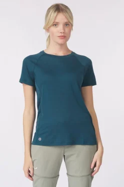 Hot Smartwool T-Shirt Merino 120 Crew Tee Twilight Blue