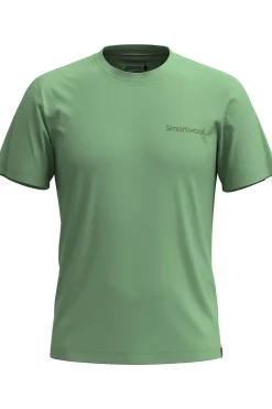 Clearance Smartwool T-Shirt Nature Vibes Ss Honey Dew
