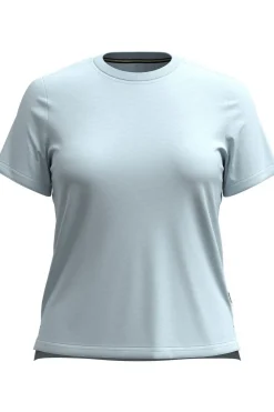 Best Smartwool T-Shirt Perfect Crew Ss Winter Sky Heather