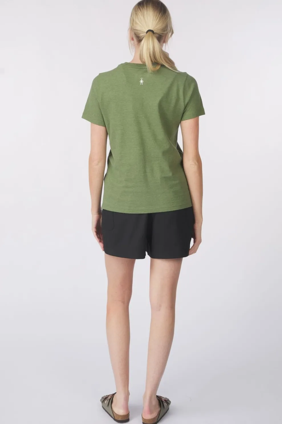 Best Smartwool T-Shirt Women'S Osa Vega Short Sleeve Graphic Te Fern Green