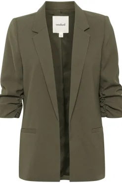 Fashion Soaked in Luxury Blazer Sl Shirleyblazer Grape Leaf