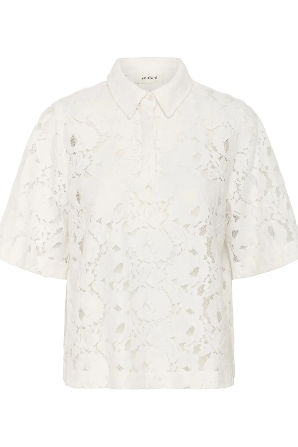 Discount Soaked in Luxury Blouse Sltaya Broken White