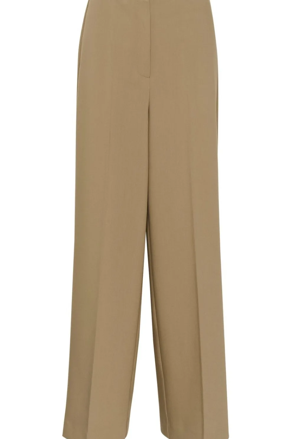 Online Soaked in Luxury Broek Slcorinne Wide Long Covert Green