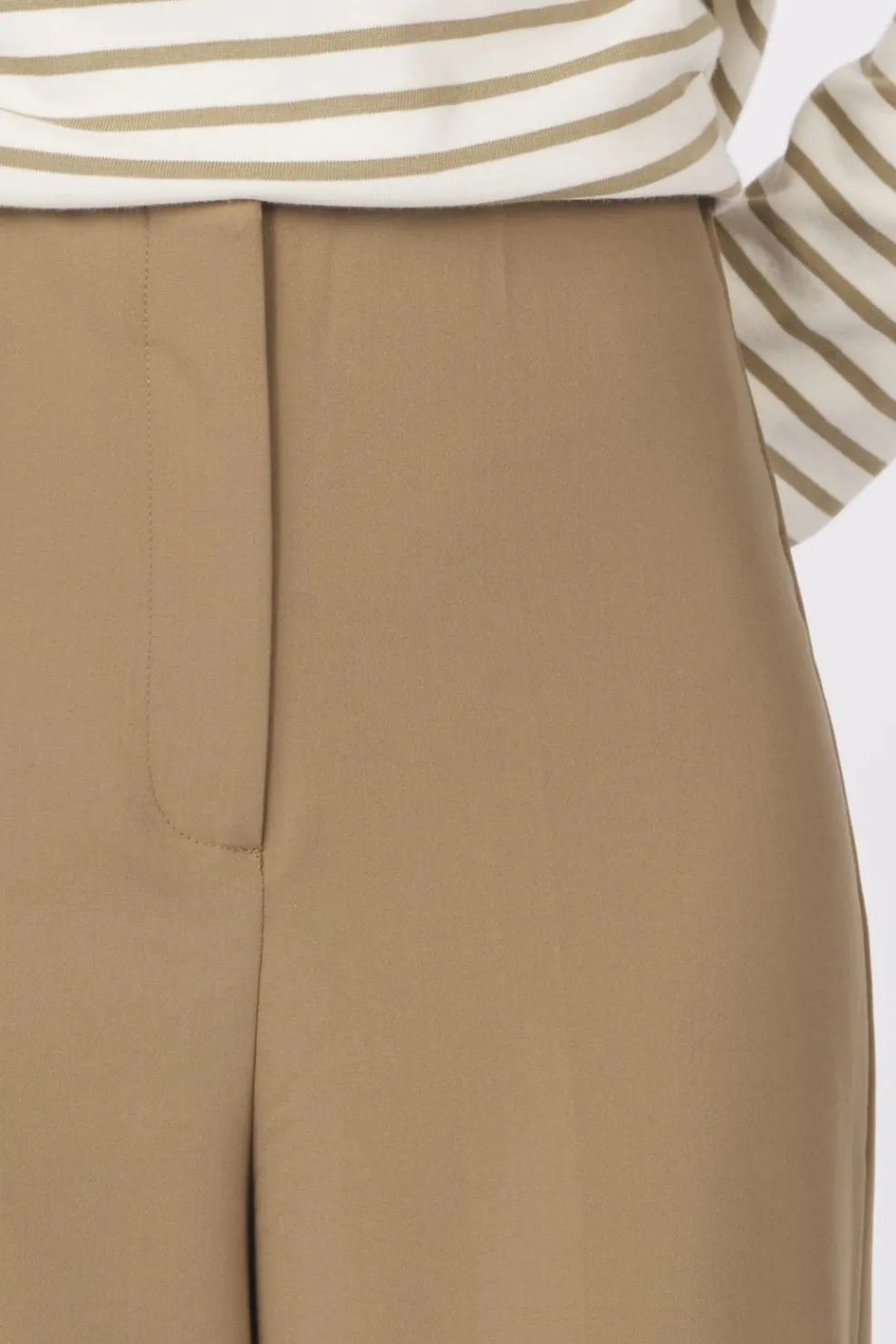 Online Soaked in Luxury Broek Slcorinne Wide Long Covert Green