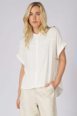 Sale Soaked in Luxury Hemd Slhelia Sandshell Melange