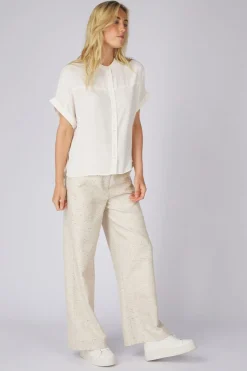 Sale Soaked in Luxury Hemd Slhelia Sandshell Melange