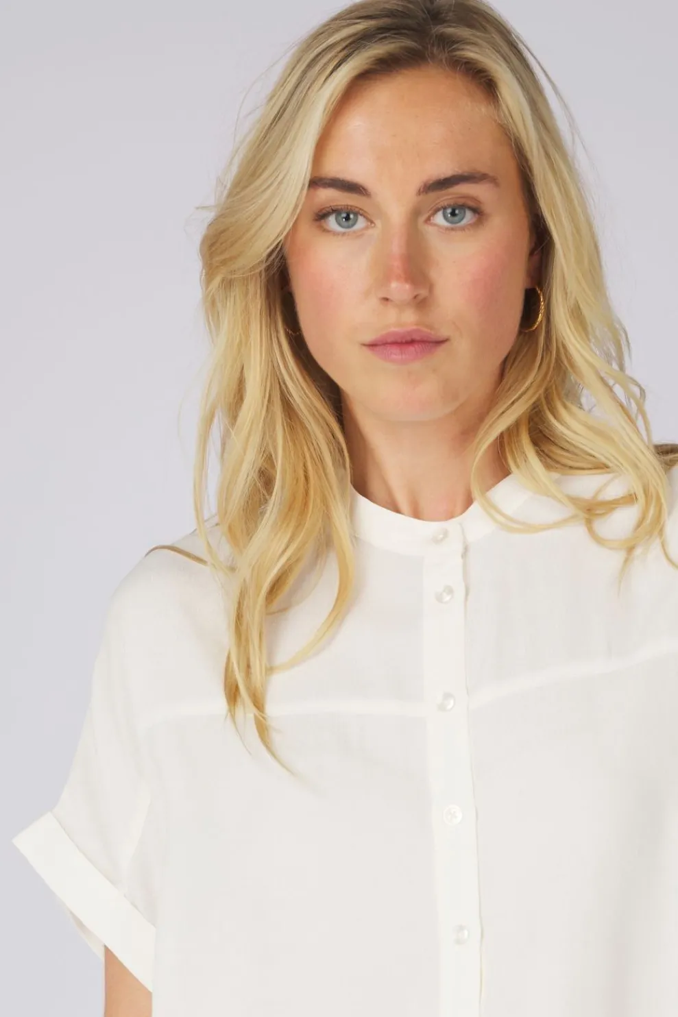 Sale Soaked in Luxury Hemd Slhelia Sandshell Melange