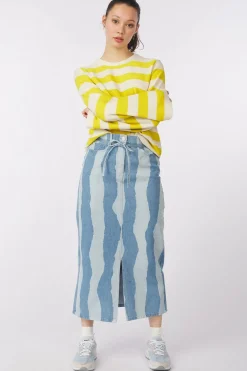 Sale Soaked in Luxury Rok Slmaisa Snake Eye & White Stripe