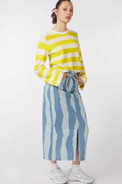 Sale Soaked in Luxury Rok Slmaisa Snake Eye & White Stripe