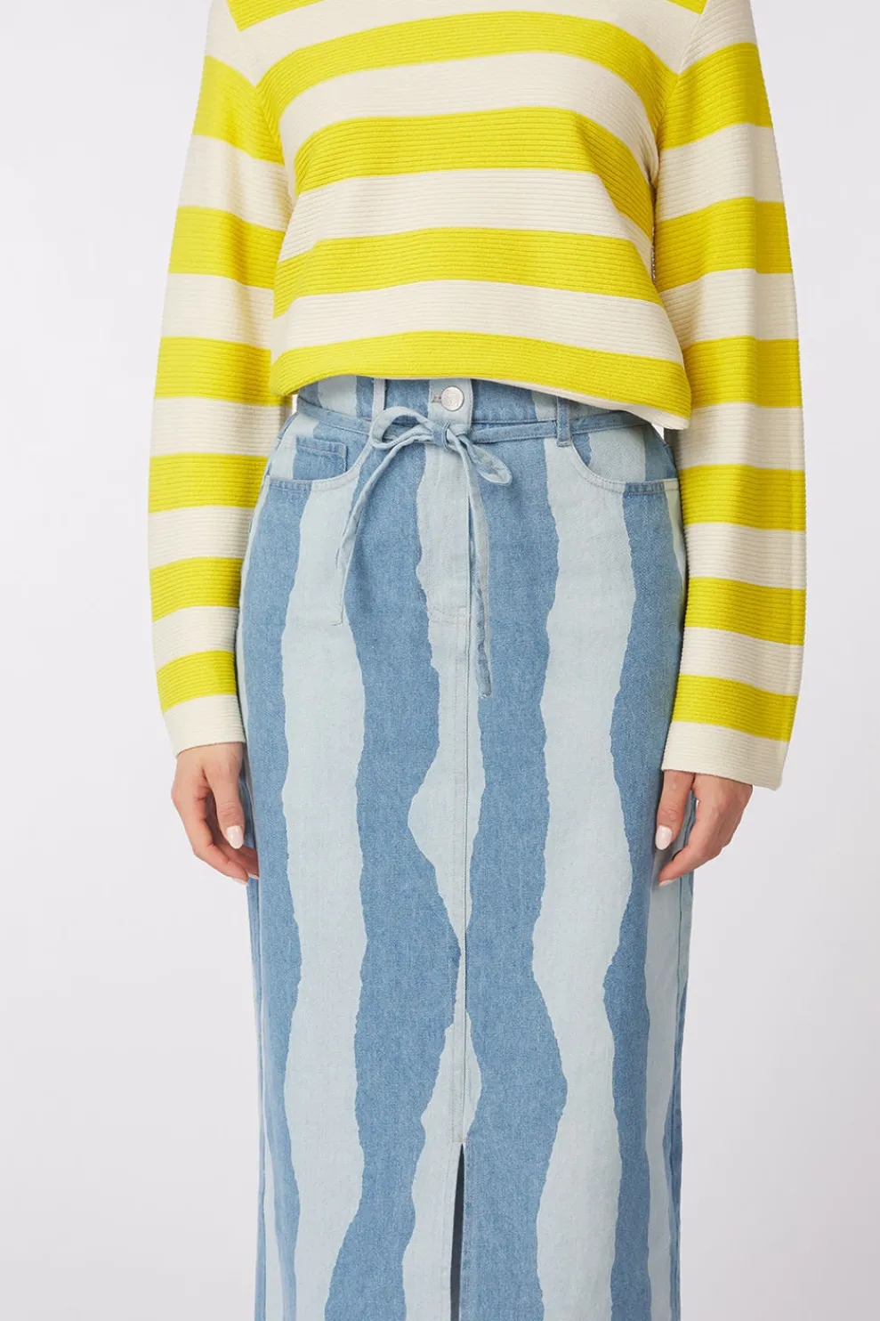 Sale Soaked in Luxury Rok Slmaisa Snake Eye & White Stripe