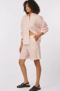 Outlet Soaked in Luxury Short Slcelian Peach Whip