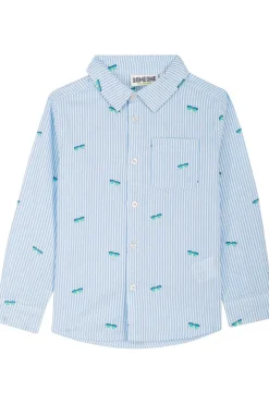 Fashion Someone Hemd Archie-Sb-22-O Light Blue
