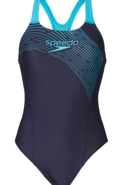 Discount Speedo Badpak Eco Medley Logo Medalist Navblu