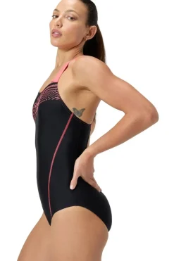 Hot Speedo Badpak Eco Medley Logo Medalist Blaorange