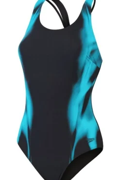 Online Speedo Eco Calypso Printed Shaping 1P Dark Blue/Turquoise