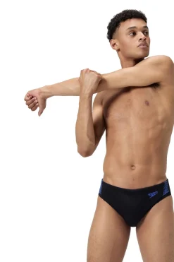 New Speedo Eco+ Hyperboom Splice 7Cm Black / Cobalt Pop