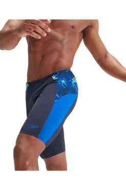 Hot Speedo Eco+ Splice Jam dark blue/light green