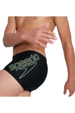 Best Speedo Zwemshort Boom Logo Placem Aqsh Bla/Grn