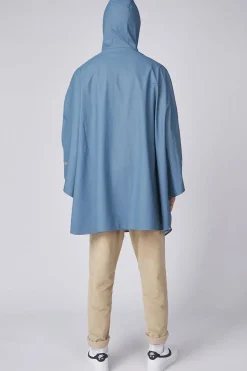 Best Sprayway Deluxe Pu Poncho Navy Blue/Navy Blue