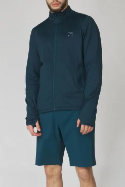 Clearance Sprayway Fleece Dornie Jacket Marine Blue